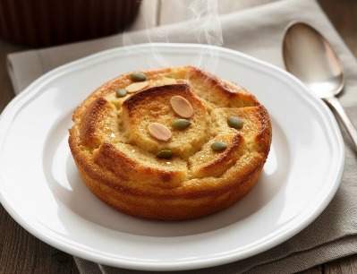 Easy and Delicious Multigrain Bread Pudding ready and looks delicious in the plate