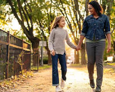 Emotional Health Mother and daughter expressing emotions