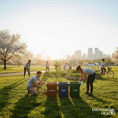 Clean natural environment symbolizing healthy surroundings and environmental well-being